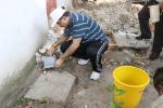 Shramdan by Senior Officer for Swachchta in Bal Sahyog Kendra, New Delhi