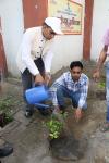 Shramdan by Senior Officer for Swachchta in Bal Sahyog Kendra, New Delhi