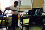 Cleaning in progress in Head Office Day 7 Cleaning in progress in Head Office Day 7