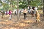 Cleanliness Drive near office of Livelyhood Business Incubator in ni-msme