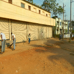 Activities at Gokul Road Industrial Estate 2nd Gate on 02/05/2016