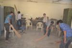 Cleaning by Officials Cleaning by Officials