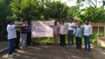 Taking pledge with officers/officials Taking pledge with officers/officials