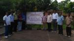 Taking pledge with officers/officials Taking pledge with officers/officials