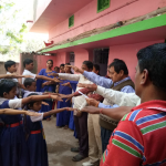 (Taking of Swachhta Pledge at Utkalmani Sishu Sikhya Mandir, Jagatpur, Cuttack on 5th December, 2017) (Taking of Swachhta Pledge at Utkalmani Sishu Sikhya Mandir, Jagatpur, Cuttack on 5th December, 2017)