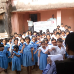 (Taking Swachhta Pledge at Barabodia Nodal Upper Primary School, Barabodia, Dist- Cuttack) (Taking Swachhta Pledge at Barabodia Nodal Upper Primary School, Barabodia, Dist- Cuttack)