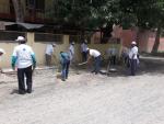 Cleaning by Officials Cleaning by Officials