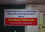 Swachhta Pakhwada in MGIRI-Wardha, 1st to 15th December, 2017 Swachhta Pakhwada in MGIRI-Wardha, 1st to 15th December, 2017