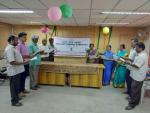 Swachhata pledge taken by all officials of S.O. KVIC, Chenna Swachhata pledge taken by all officials of S.O. KVIC, Chenna
