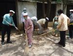 Cleanliness drive at KVIC, Telangana Office premises. Cleanliness drive at KVIC, Telangana Office premises.