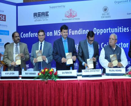 Hon'ble Minister MSME Sri Kalaraj Mishra releasing revised REMOT
