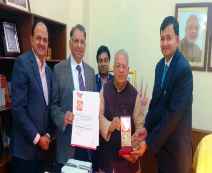 Coir Board sharing their moment of joy with Hon'ble Minister