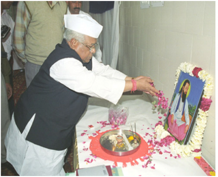 The Union Minister of Small Scale Industries and Agro