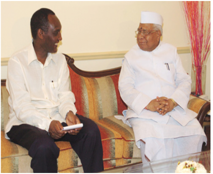 The Ambassador of the Republic of Rwanda, Lt. Gen