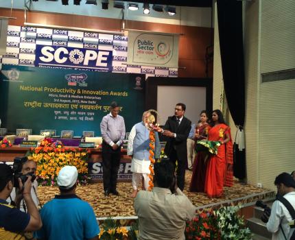 Sri Kalraj Mishra Honble Minister MSME inaugurated National Productivity & Innovation Awards for MSME 