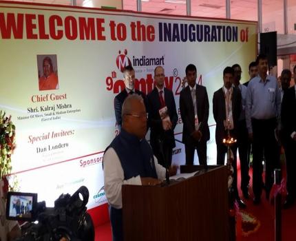 Sri Kalraj Mishra Hon'ble Minister MSME inaugurated 9th AMTEX 2014 today
