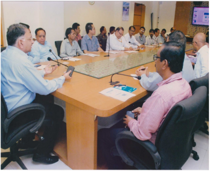 Shri Madhav Lal, Secretary, Ministry of MSME chairing a workshop