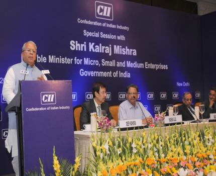 The Union Minister for Micro, Small and Medium Enterprises, Shri Kalraj Mishra