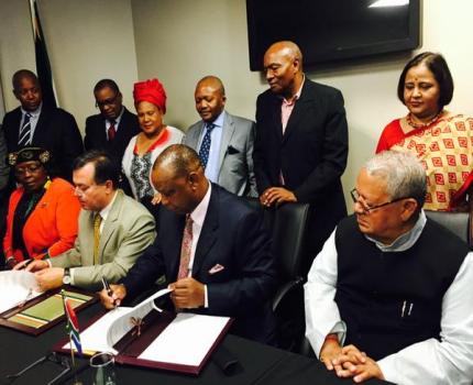 MOU signed between NSIC, India & Black Business Council