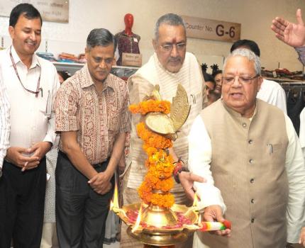 Sri Kalraj Mishra Honble Minister MSME inaugurated Jammu & Kashmir Expo at Khadi Bhawan Delhi 23rd July 2015 